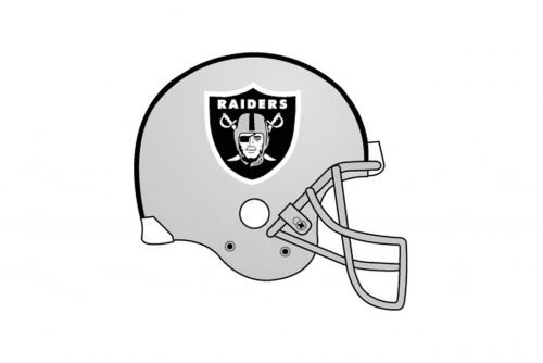 Los Angeles Raiders Helmet